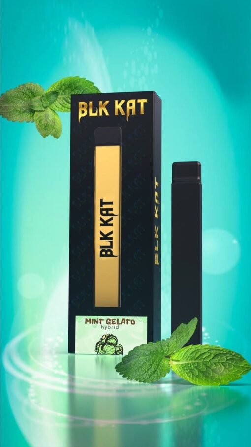 Disposable - Mint Gelato Yes, Blk Kat carts are real, but due to their growing popularity, it’s crucial to be cautious about counterfeit products